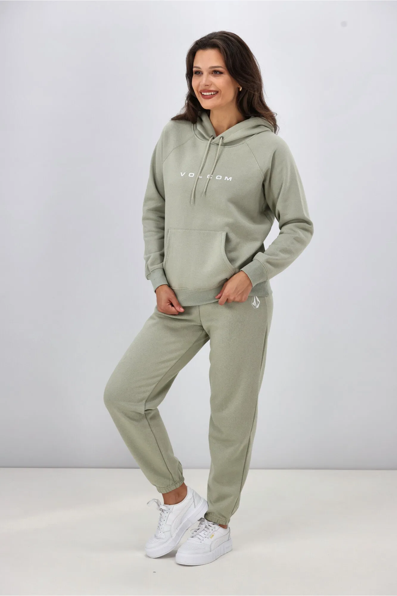 Volcom Get More Hoodie Sea Glass