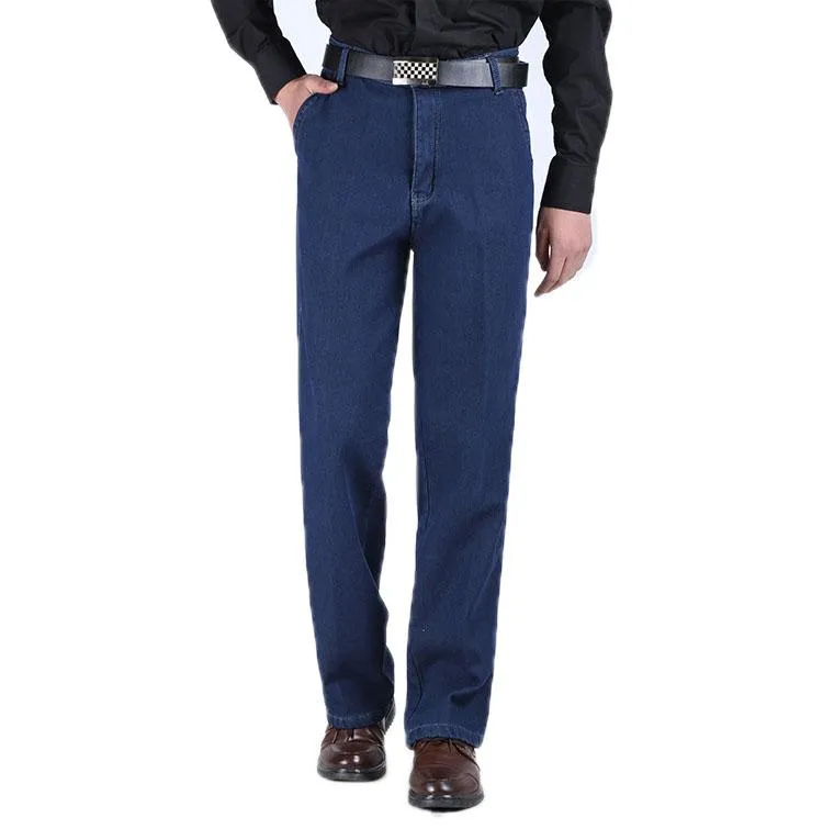 West Louis™ Elastic High Waist Casual Jeans