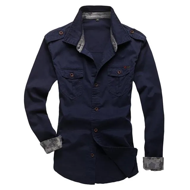 West Louis™ Modern Long Sleeve Shirt