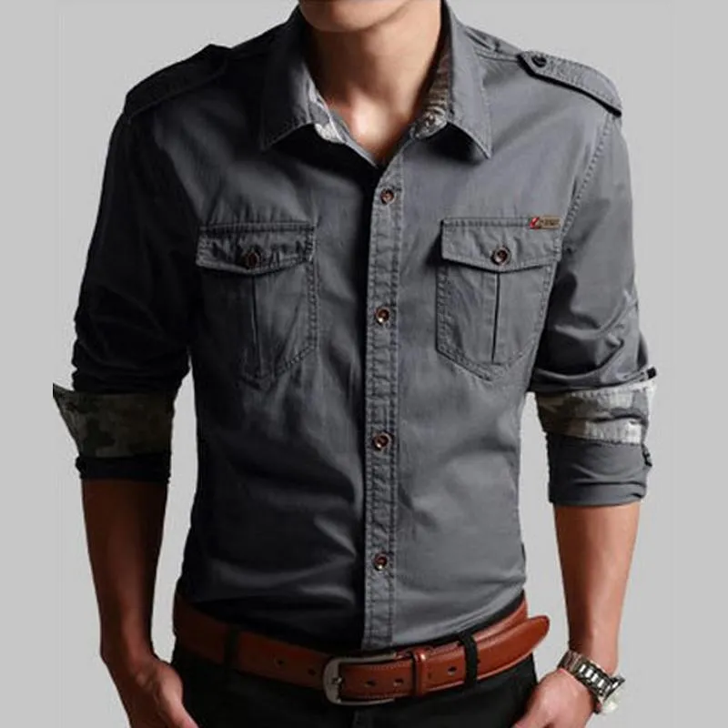 West Louis™ Modern Long Sleeve Shirt