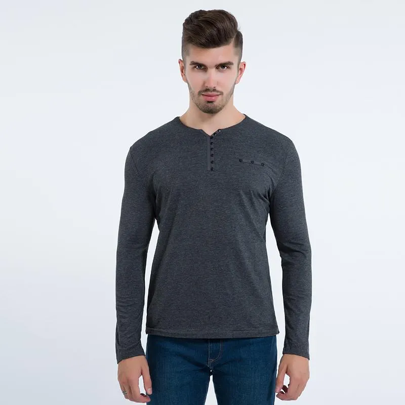 West Louis™ Stylish Slim Fit Long Sleeve T-Shirt
