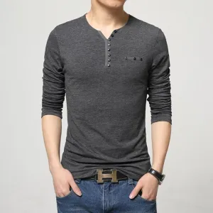 West Louis™ Stylish Slim Fit Long Sleeve T-Shirt