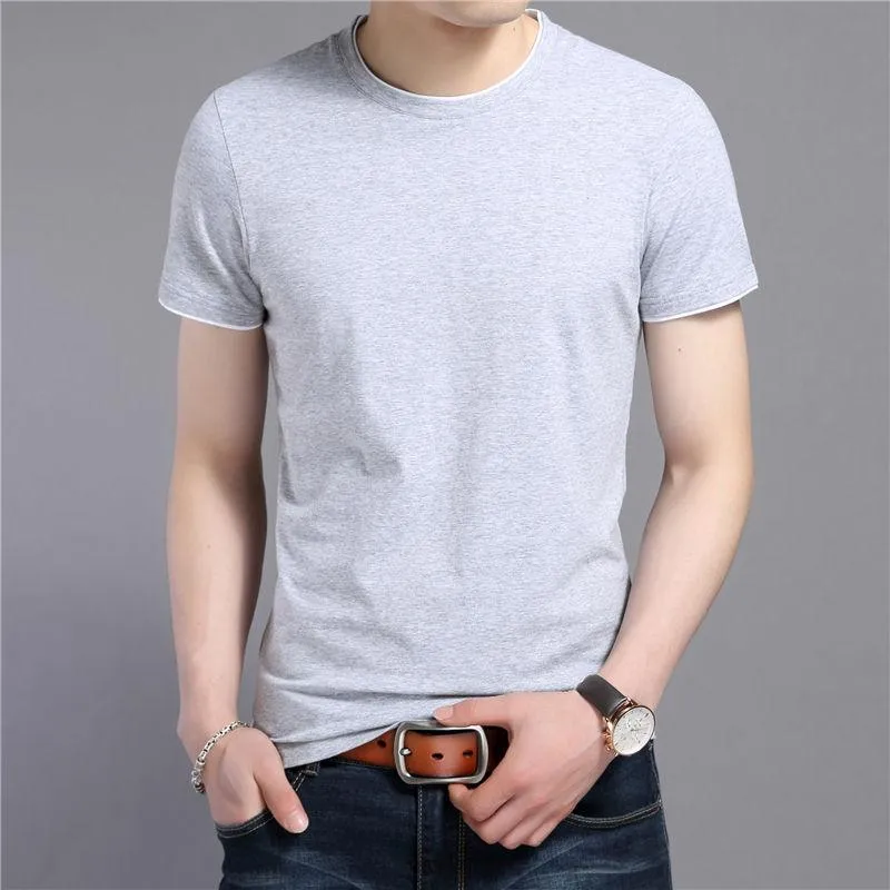 West Louis™ Summer O-Neck Short Sleeve T-Shirt