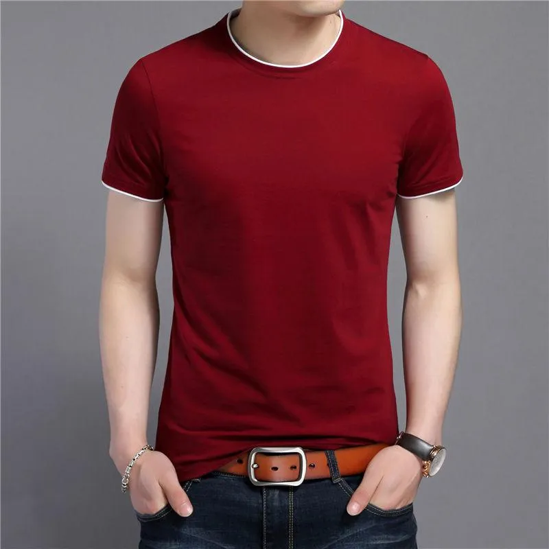 West Louis™ Summer O-Neck Short Sleeve T-Shirt