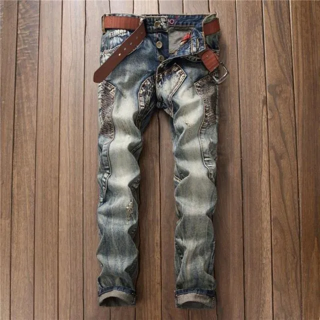 West Louis™ Vintage Brand Trend Jeans