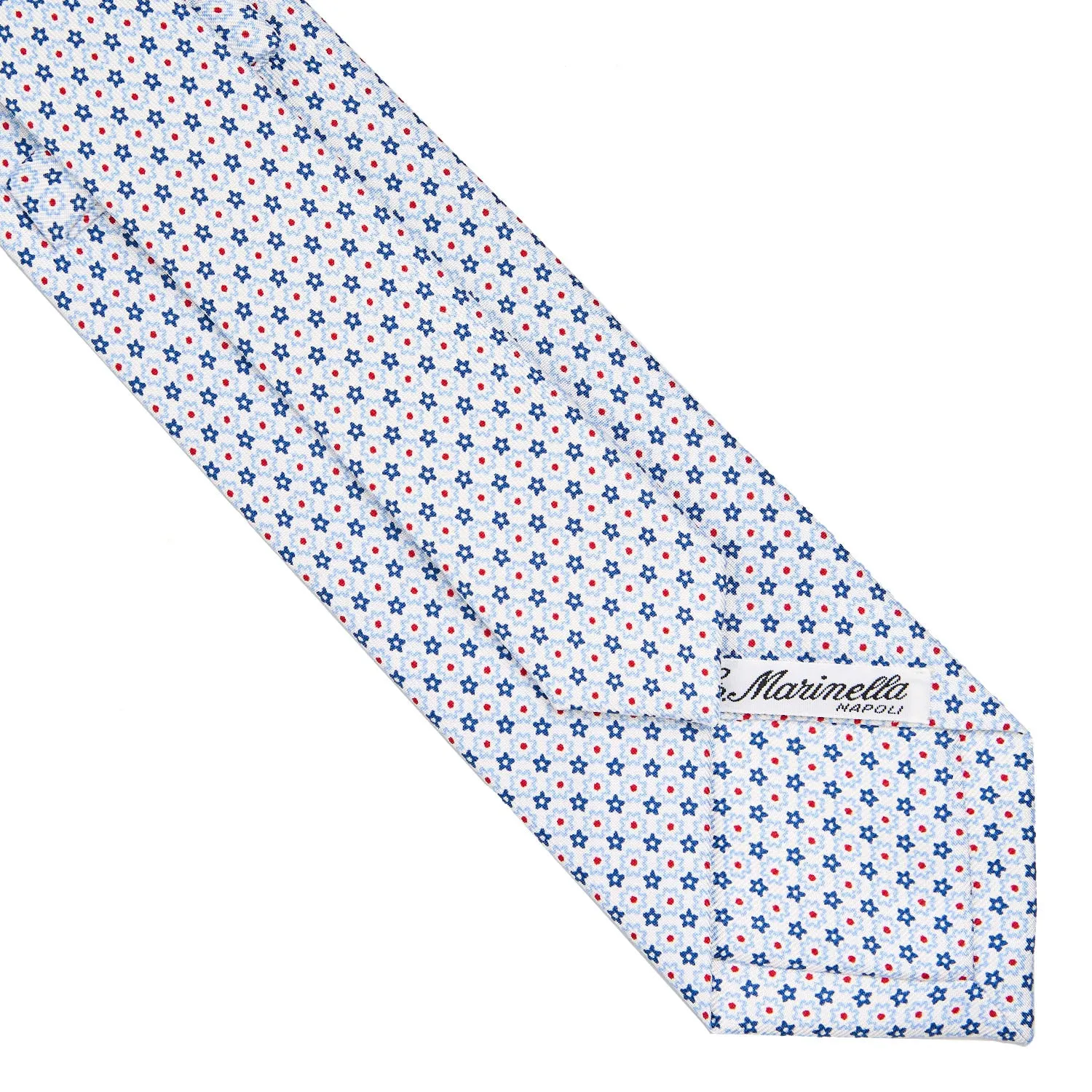WHITE CLASSIC SILK TIE