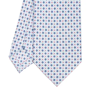 WHITE CLASSIC SILK TIE