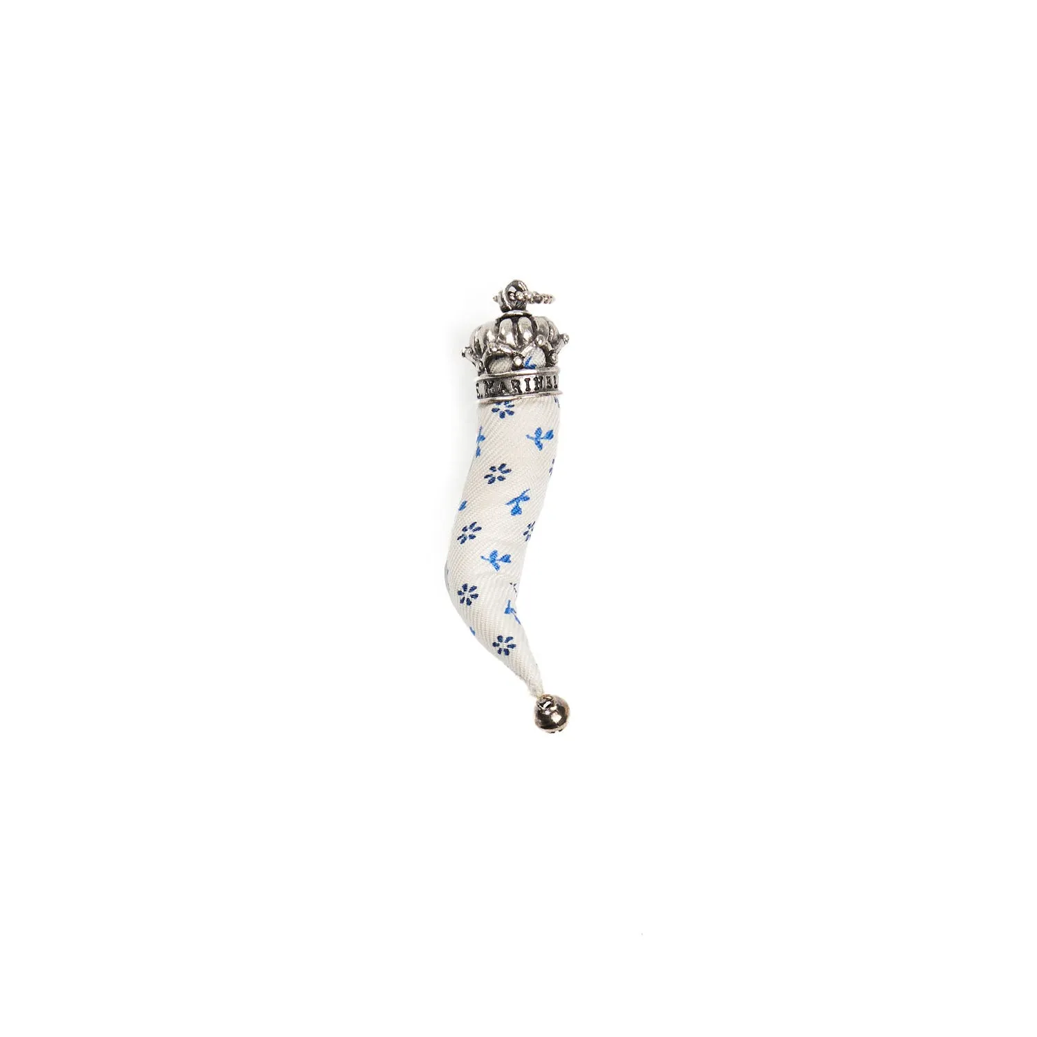 WHITE GOOD-LUCK CHARM