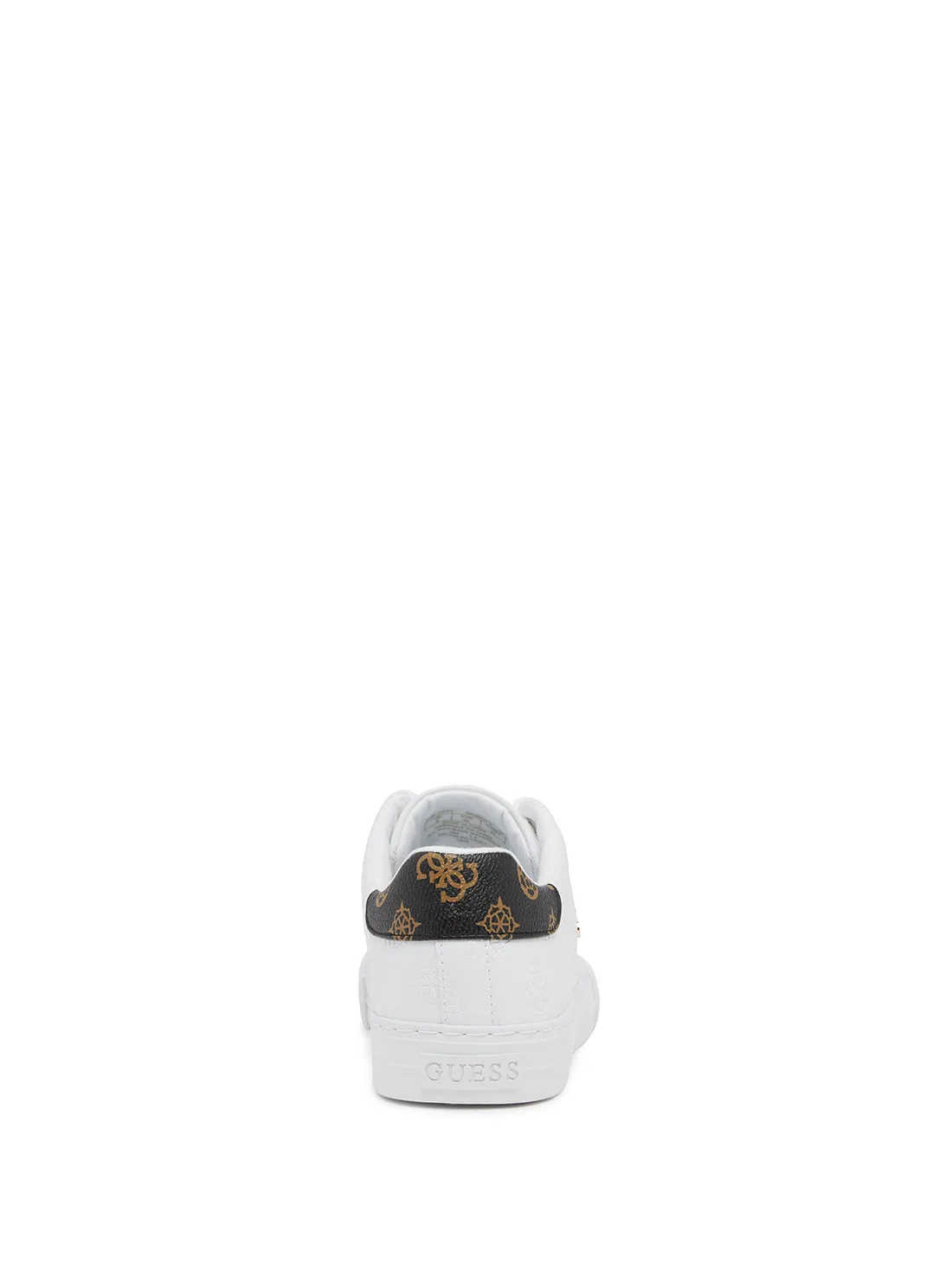 White Larsa Low Top Sneakers