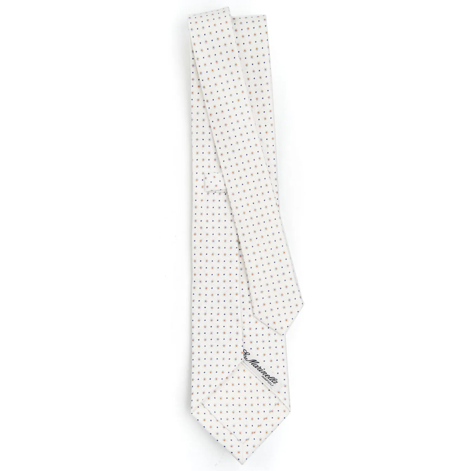 WHITE SARTORIAL CLASSIC SILK TIE
