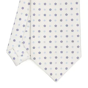 WHITE SARTORIAL CLASSIC SILK TIE