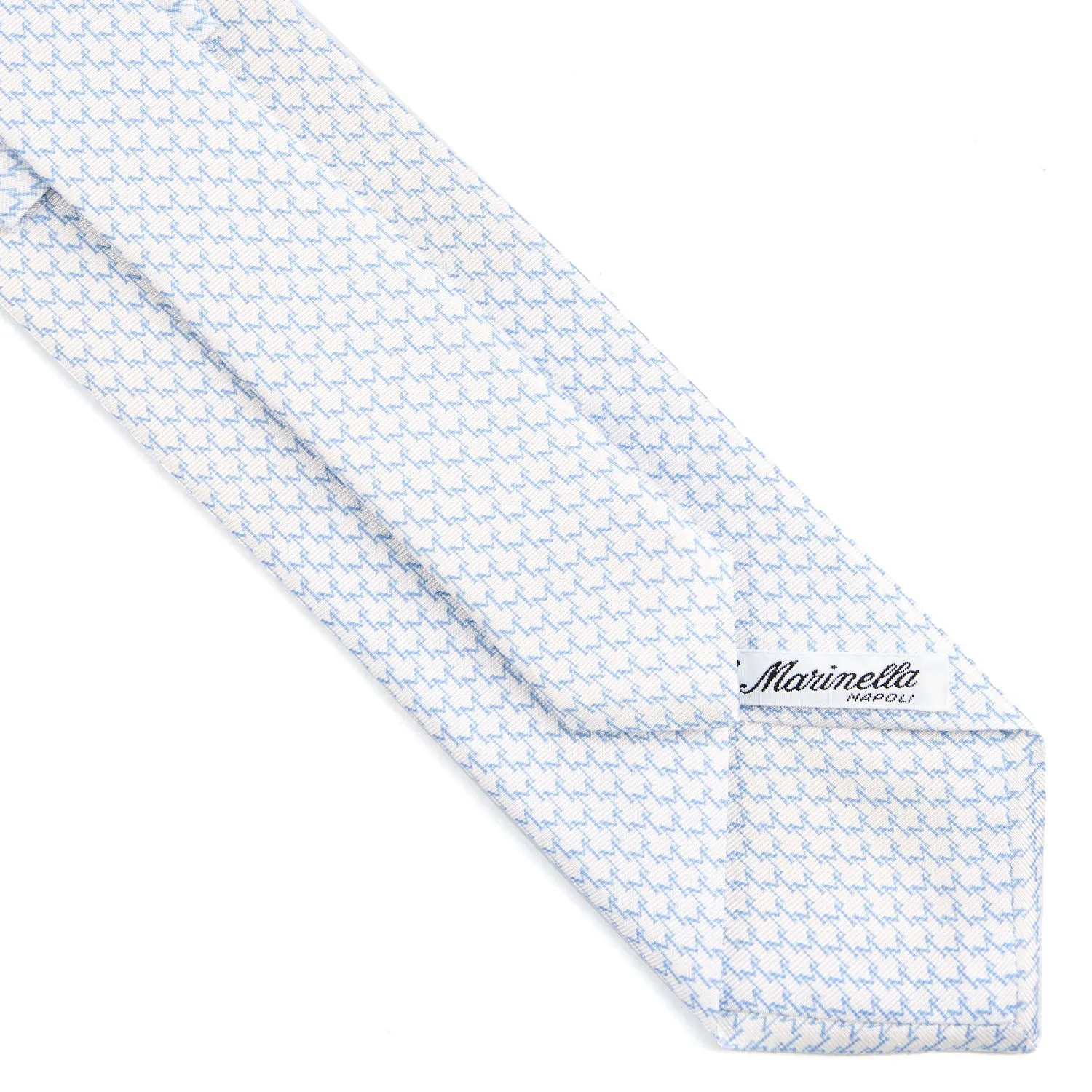 WHITE SARTORIAL CLASSIC SILK TIE