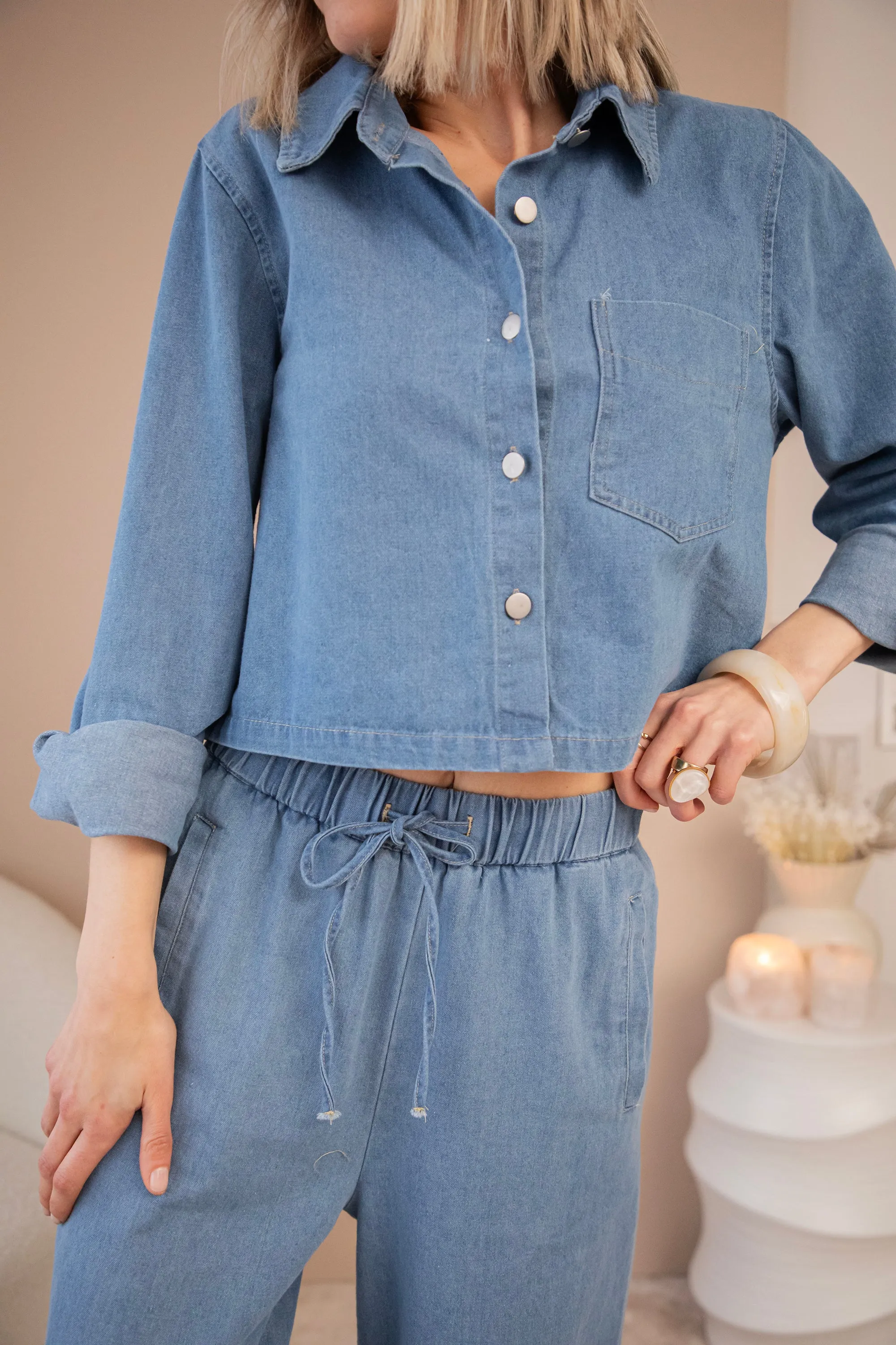 Wide Awake Blue - Broek