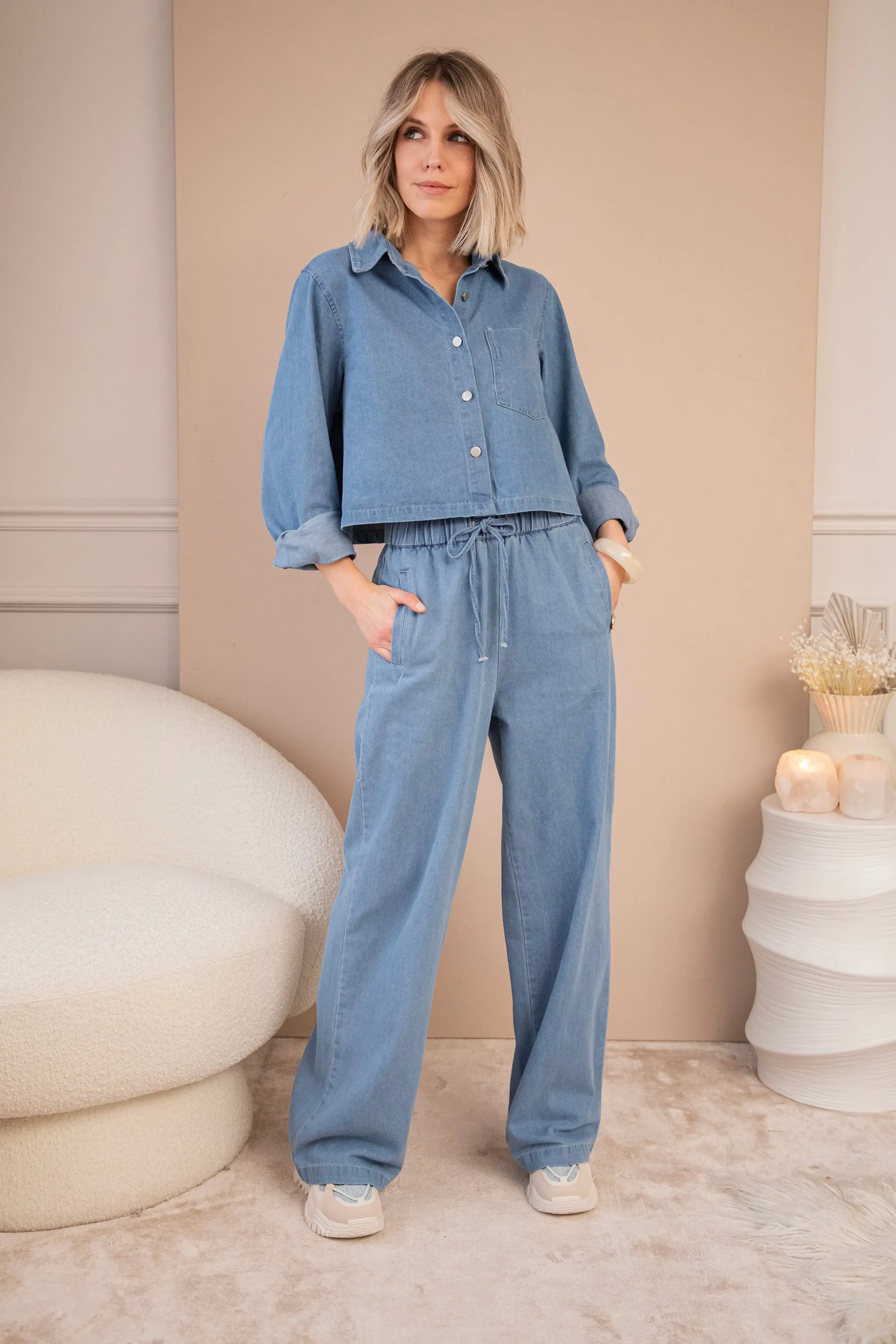 Wide Awake Blue - Broek