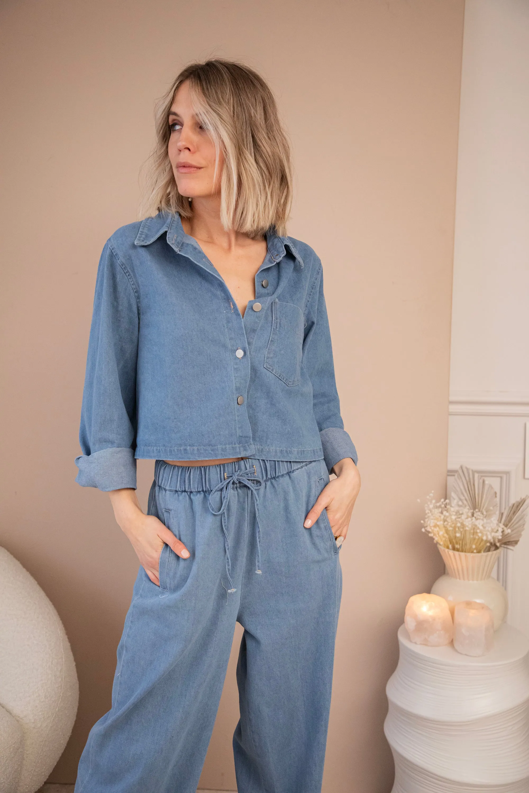 Wide Awake Blue - Broek