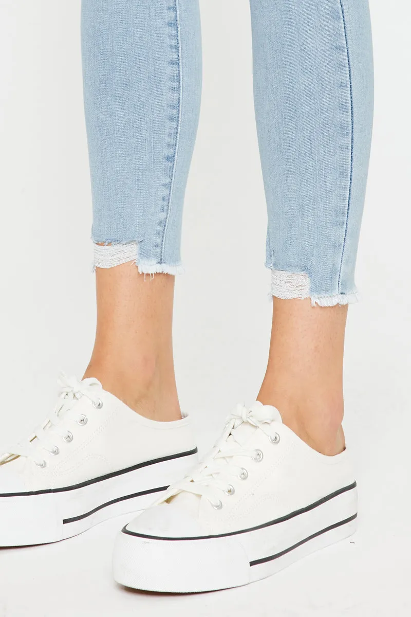 Willowbrook Mid Rise Ankle Skinny Jeans