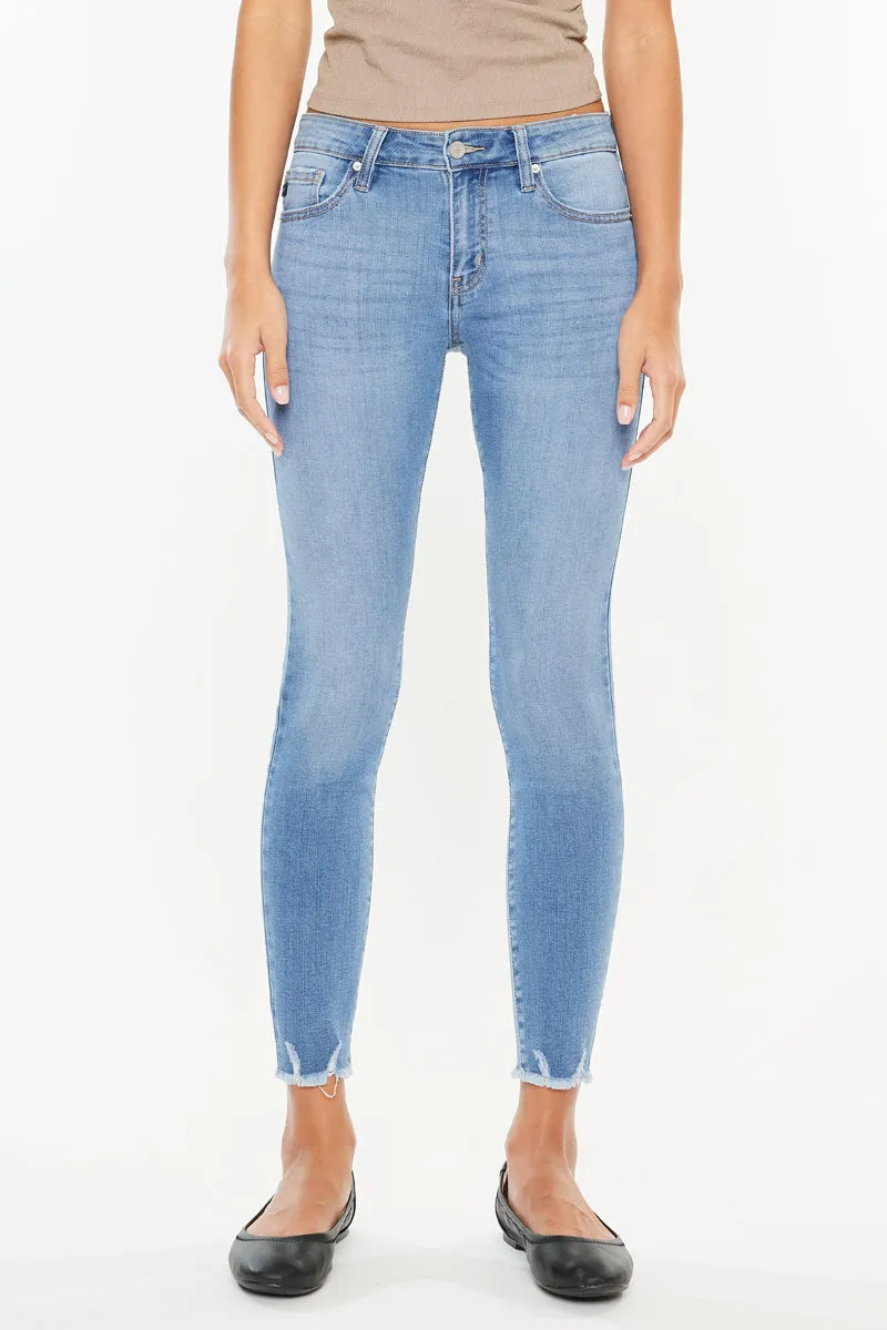 Willowbrook Mid Rise Ankle Skinny Jeans