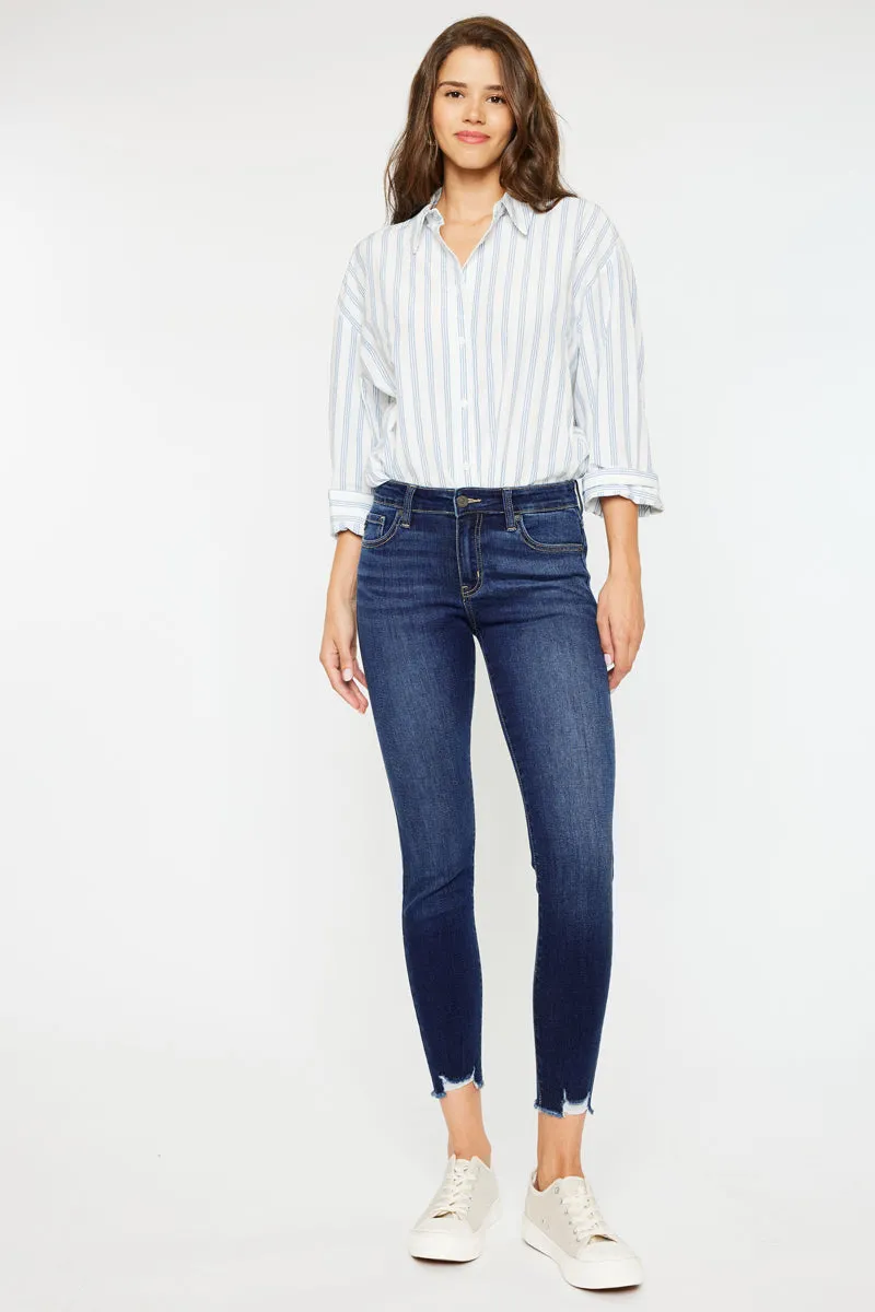 Willowbrook Mid Rise Ankle Skinny Jeans