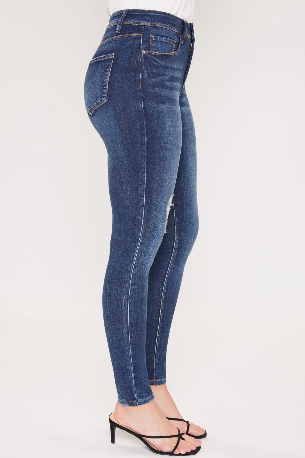 Women's Tummy Control High Rise Essential Skinny Jeans