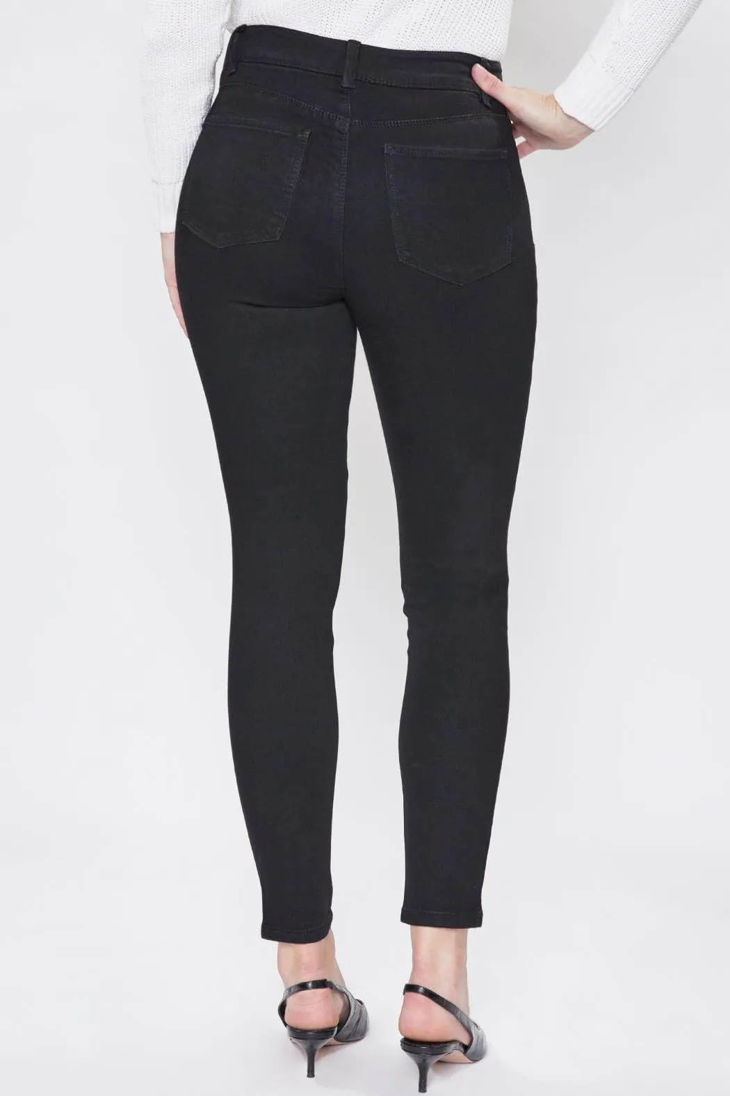 Women's Tummy Control High Rise Essential Skinny Jeans