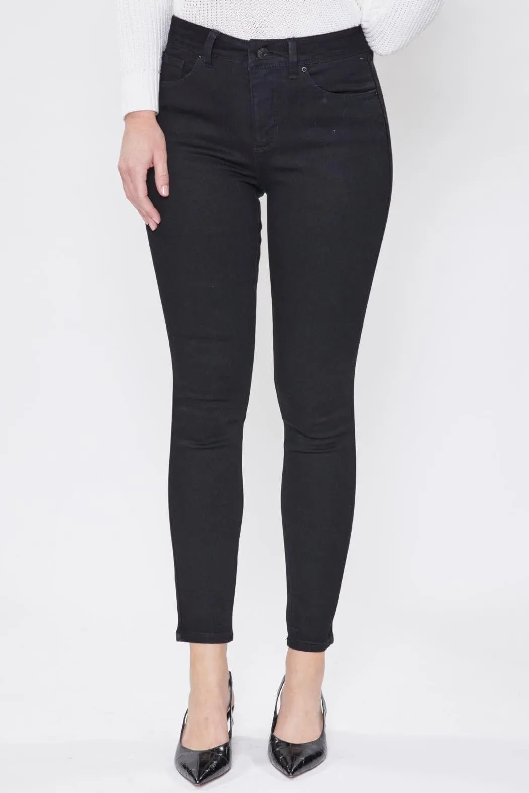 Women's Tummy Control High Rise Essential Skinny Jeans