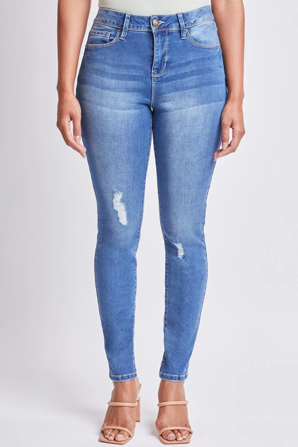 Women's Tummy Control High Rise Essential Skinny Jeans