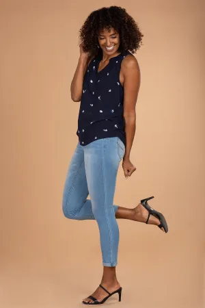 Women's WannaBettaButt 2-Button Cuffed Jean