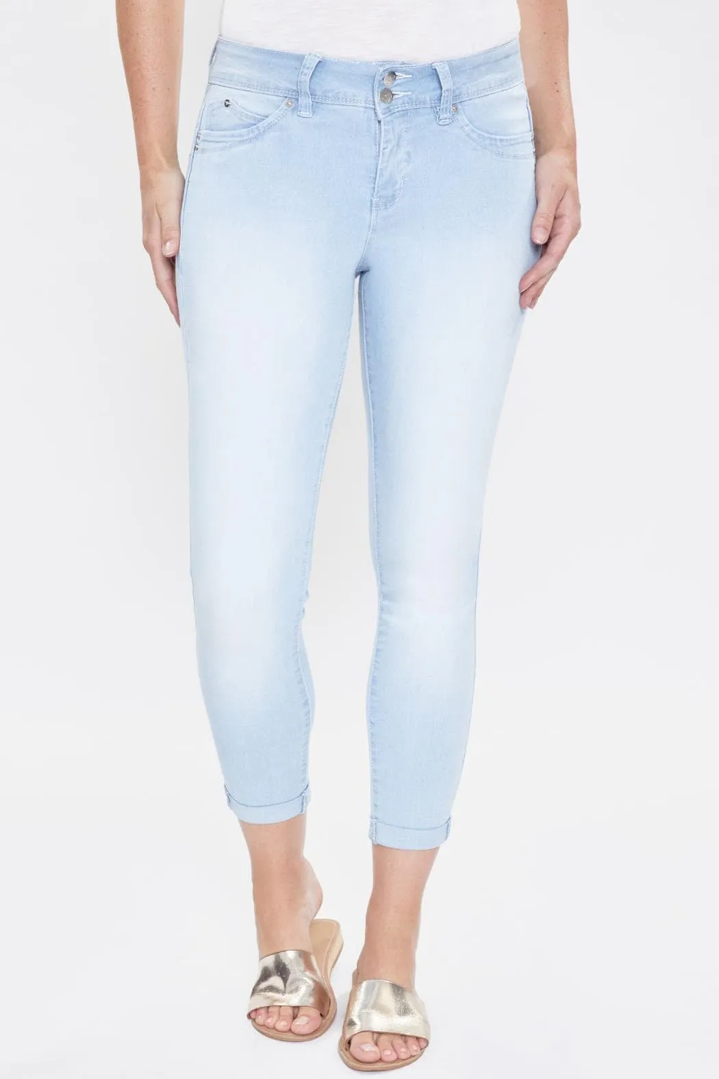 Women's WannaBettaButt 2-Button Cuffed Jean