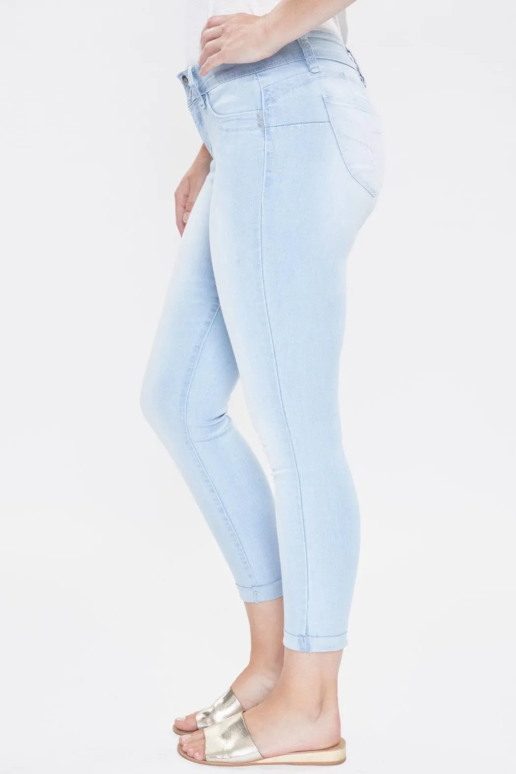Women's WannaBettaButt 2-Button Cuffed Jean