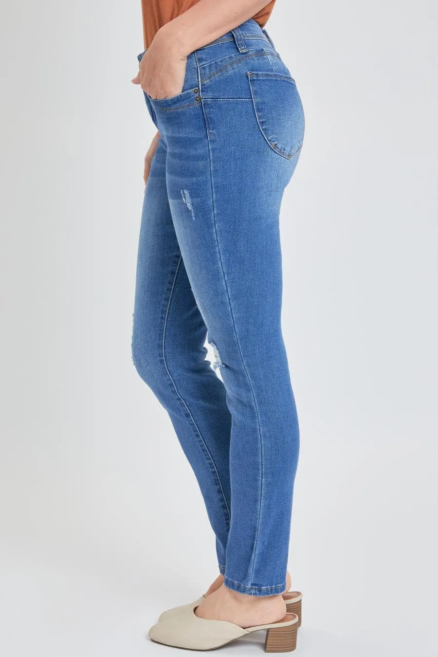 Women's WannaBettaButt Mid Rise Skinny Jean