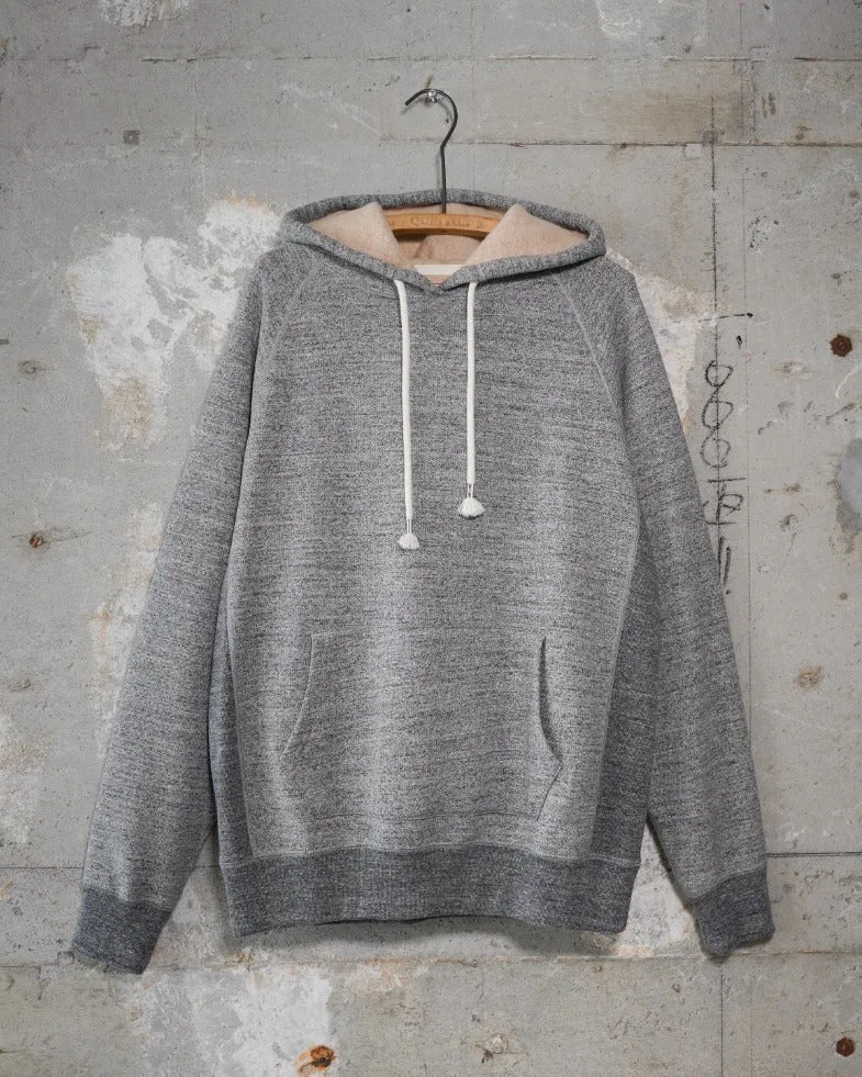Wonder Looper Fleeced Foxfibre® Pullover Hoodie - Charcoal