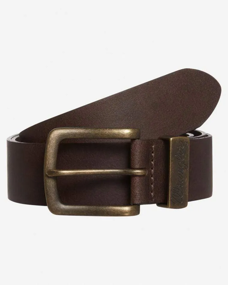 Wrangler Basic Metal Loop Belt - Brown