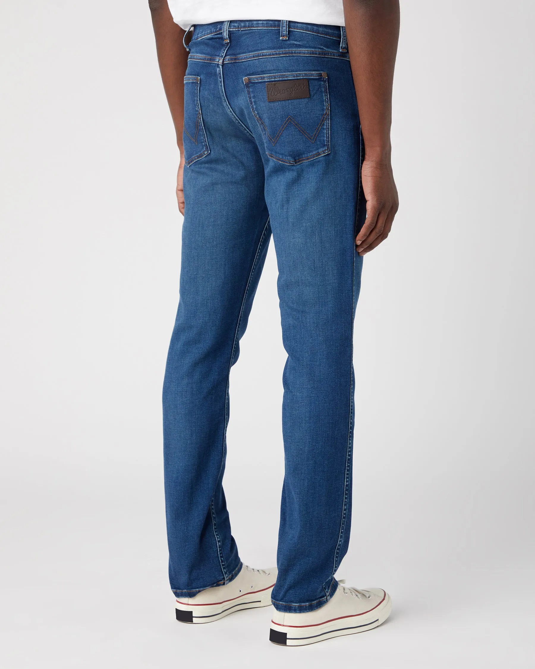 Wrangler Greensboro 'Epic Soft' Regular Fit Mens Jeans - Verve