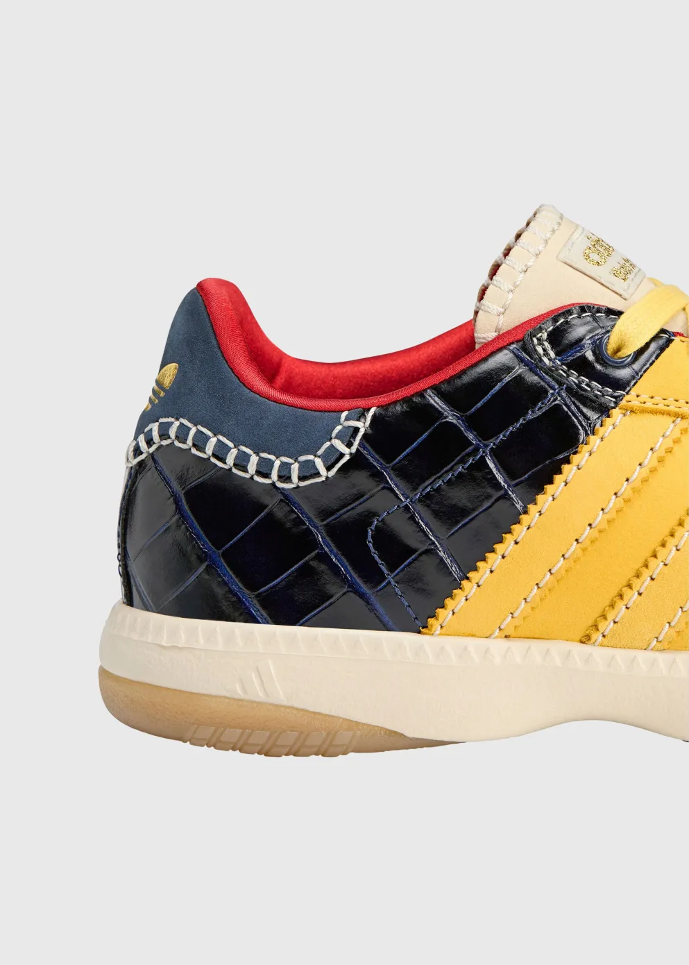 x Wales Bonner Samba Millennium 'Fade Gold' Sneakers