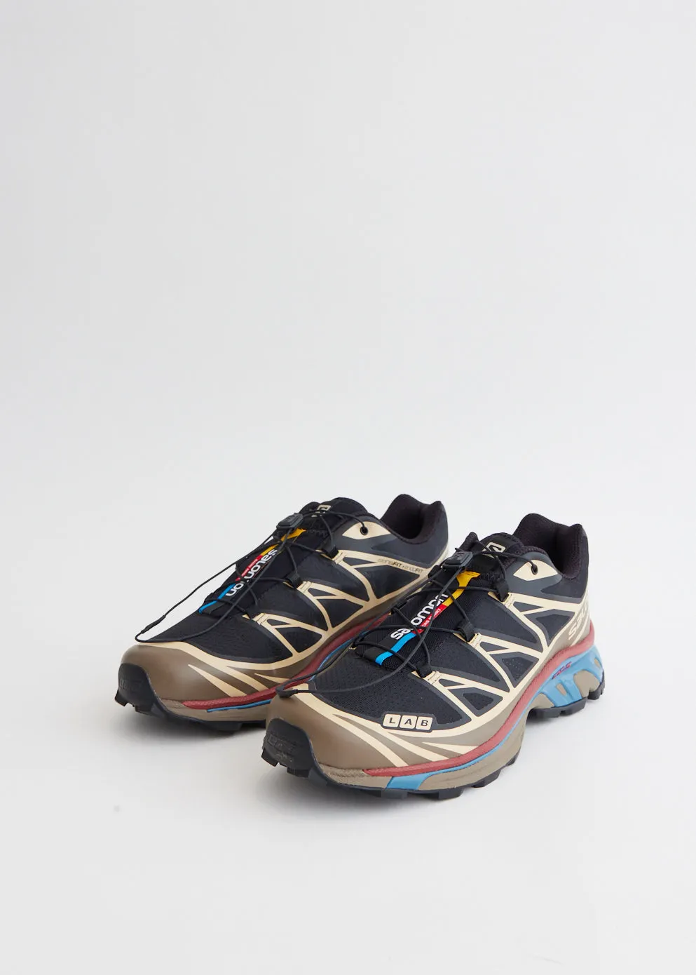 XT-6 'Black Falcon Cow Hide' Sneakers
