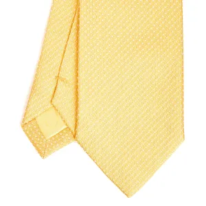 YELLOW CEREMONIAL JACQUARD SILK TIE