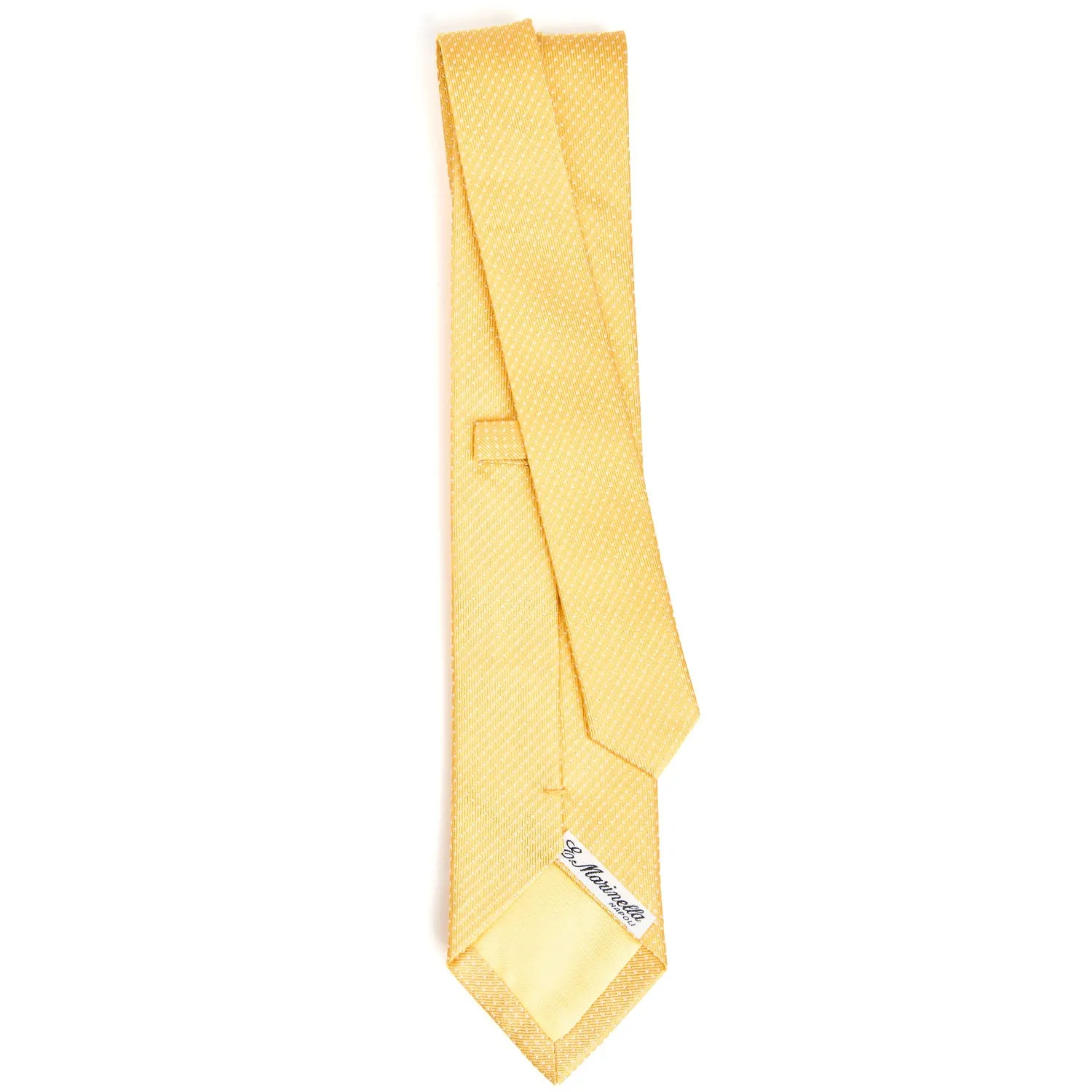 YELLOW CEREMONIAL JACQUARD SILK TIE