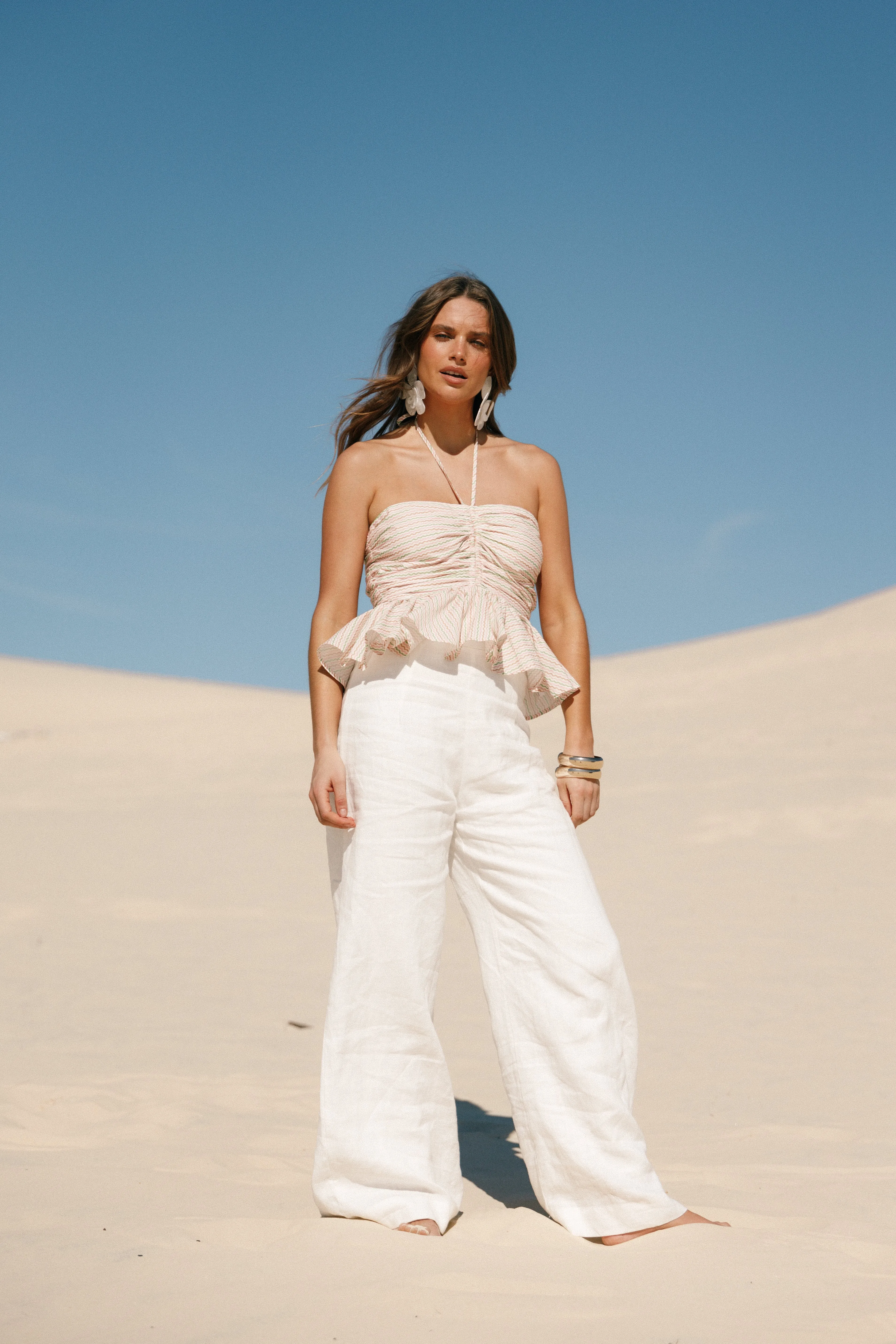 Yulia Top - Wave Stripe