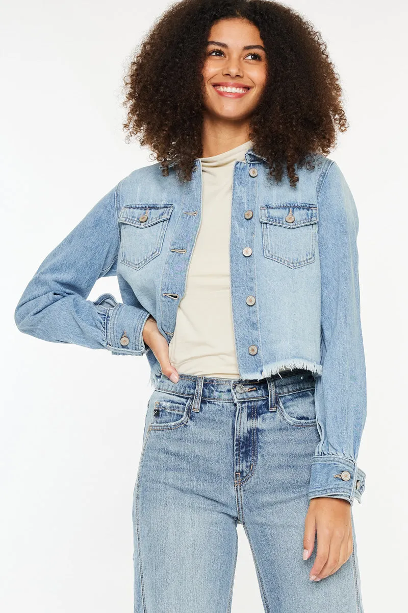 Yuri Cropped Shacket