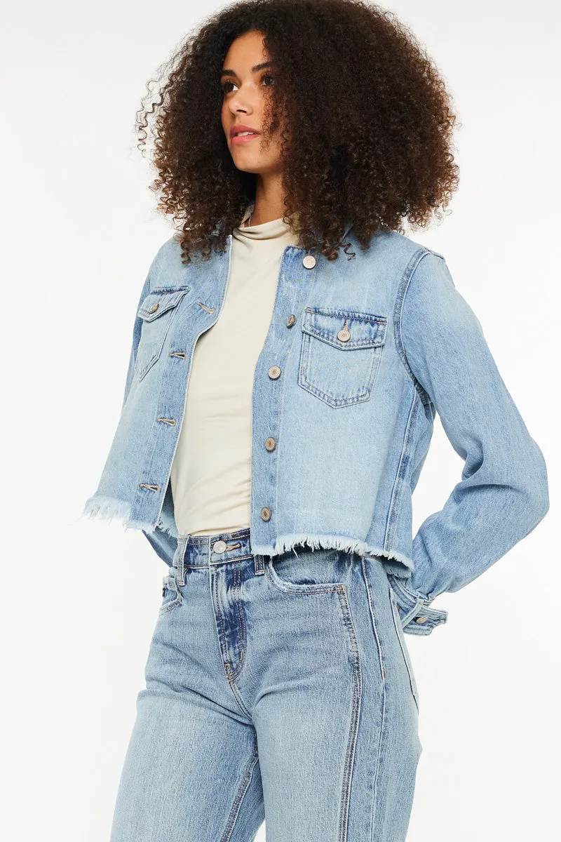 Yuri Cropped Shacket
