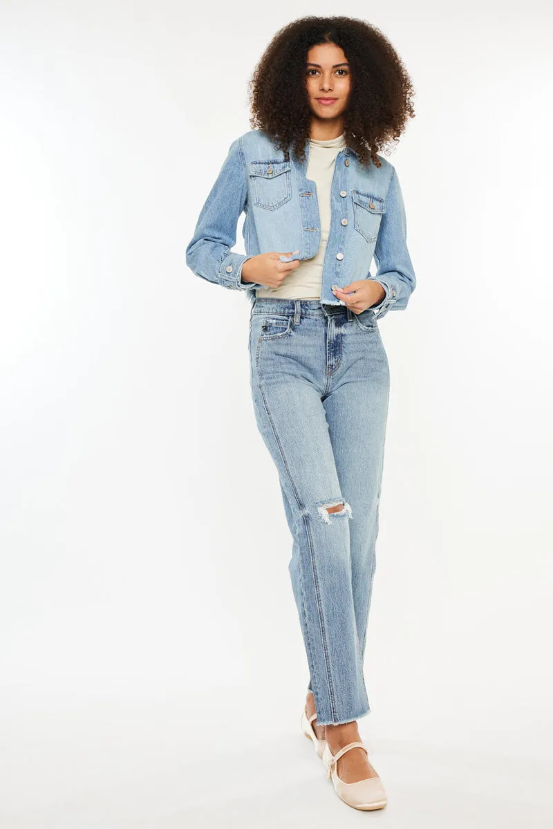 Yuri Cropped Shacket
