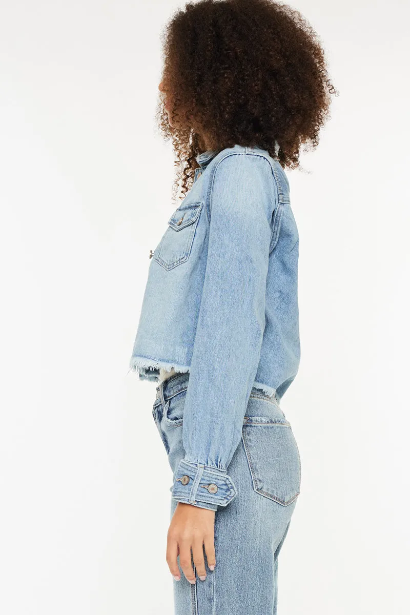 Yuri Cropped Shacket