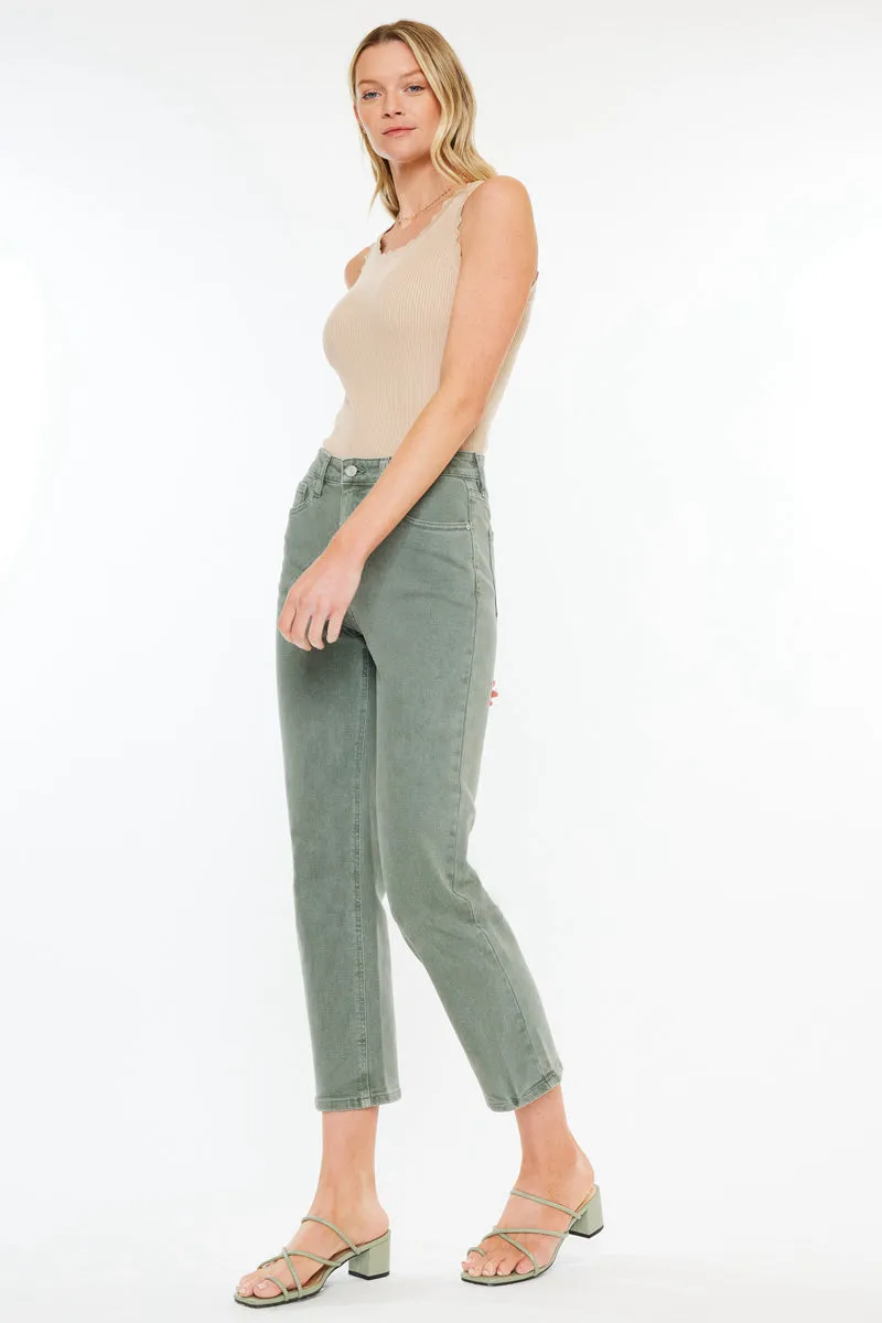 Zandria Ultra High Rise 90's Straight Leg Jeans