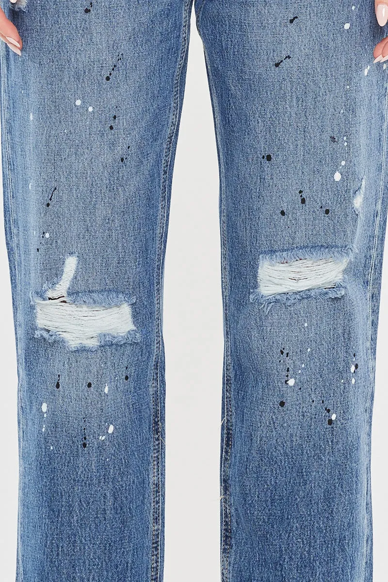 Zyra Mid Rise Boyfriend Jeans